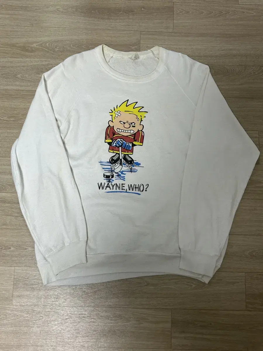 90s Calvin & Hobbes 아트웍 스웻셔츠